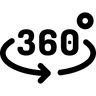 360 degree icon