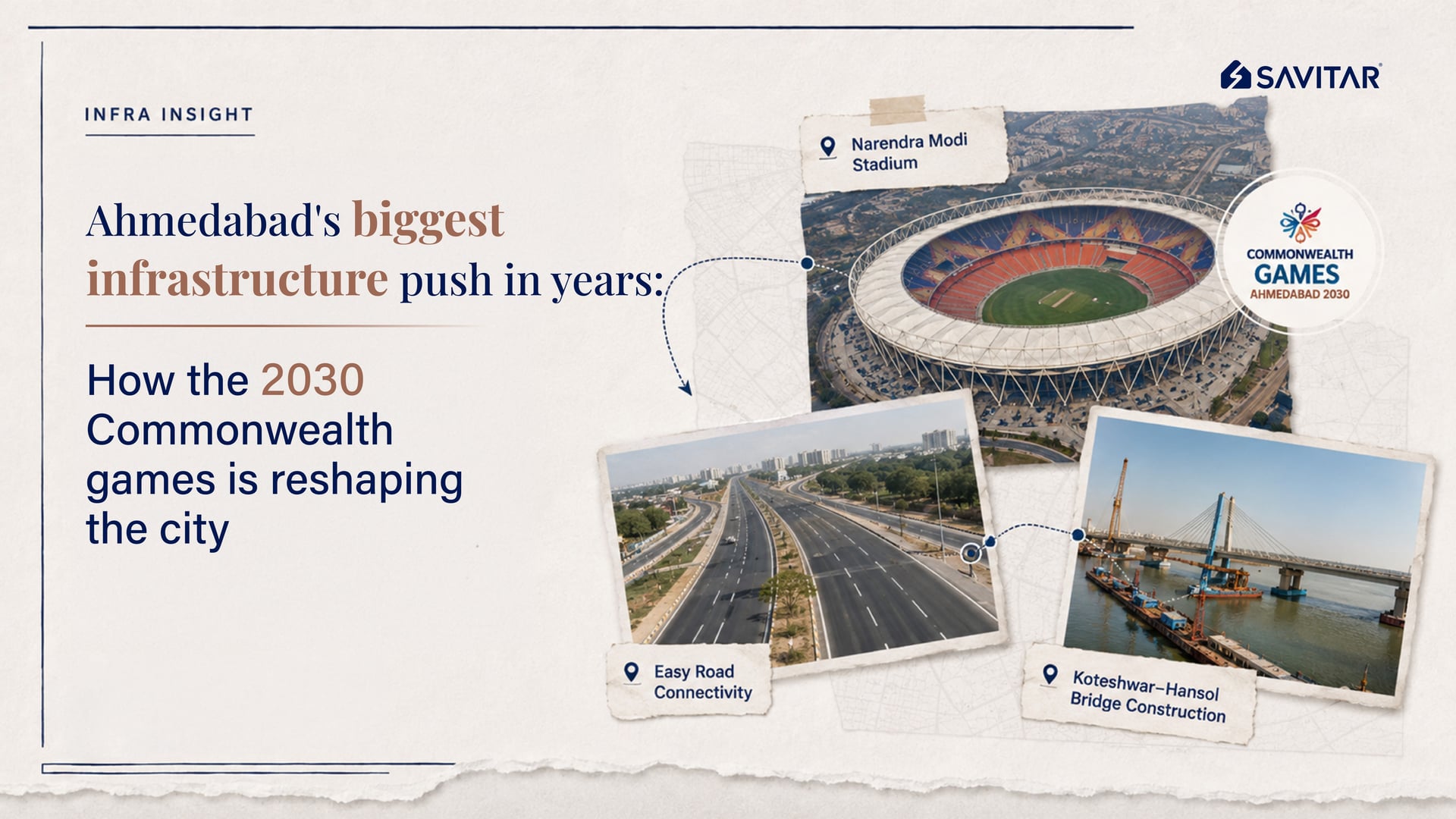 Ahmedabad CWG Prep: Koteshwar-Hansol River Bridge to Link Airport and Stadium